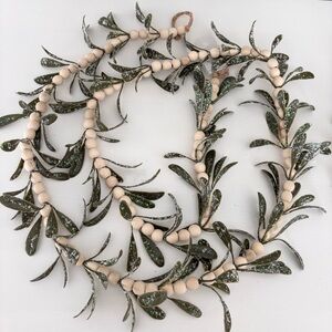 HOBBY LOBBY Icy Mistletoe Beaded Garlands (2) NWT